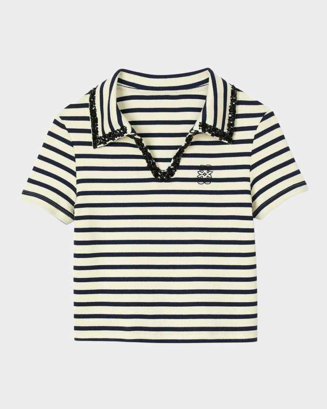Marseille Striped Polo